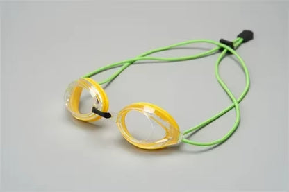 New Swimming Goggles Rope Head with Bright Color Electroplated Waterproof and Anti-Fog Goggles Adult Outdoor Swimming Glasses
